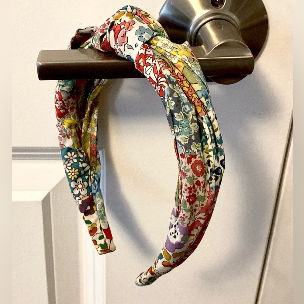 J Crew Floral Headband